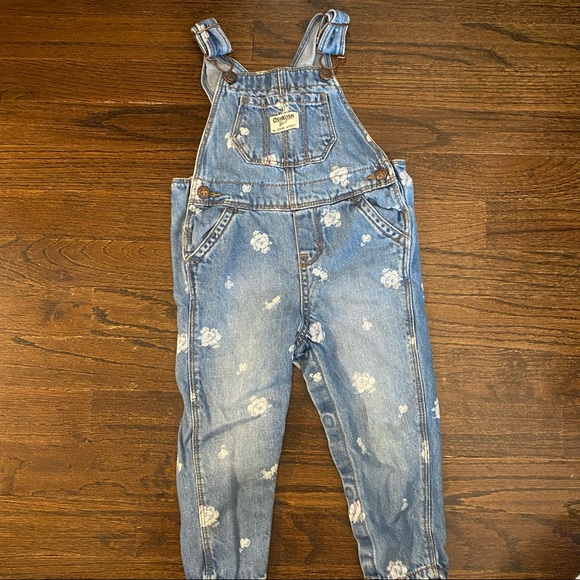 18 Month OshKosh B’Gosh Overalls - Picture 1 of 2